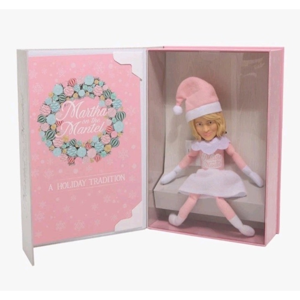 NEW 2025‎ Martha on the Mantle Holiday Tradition Martha Stewart Holiday Doll BOX